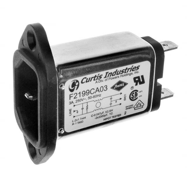 F2199CA03 Curtis Industries  Power Entry Modules (PEM)